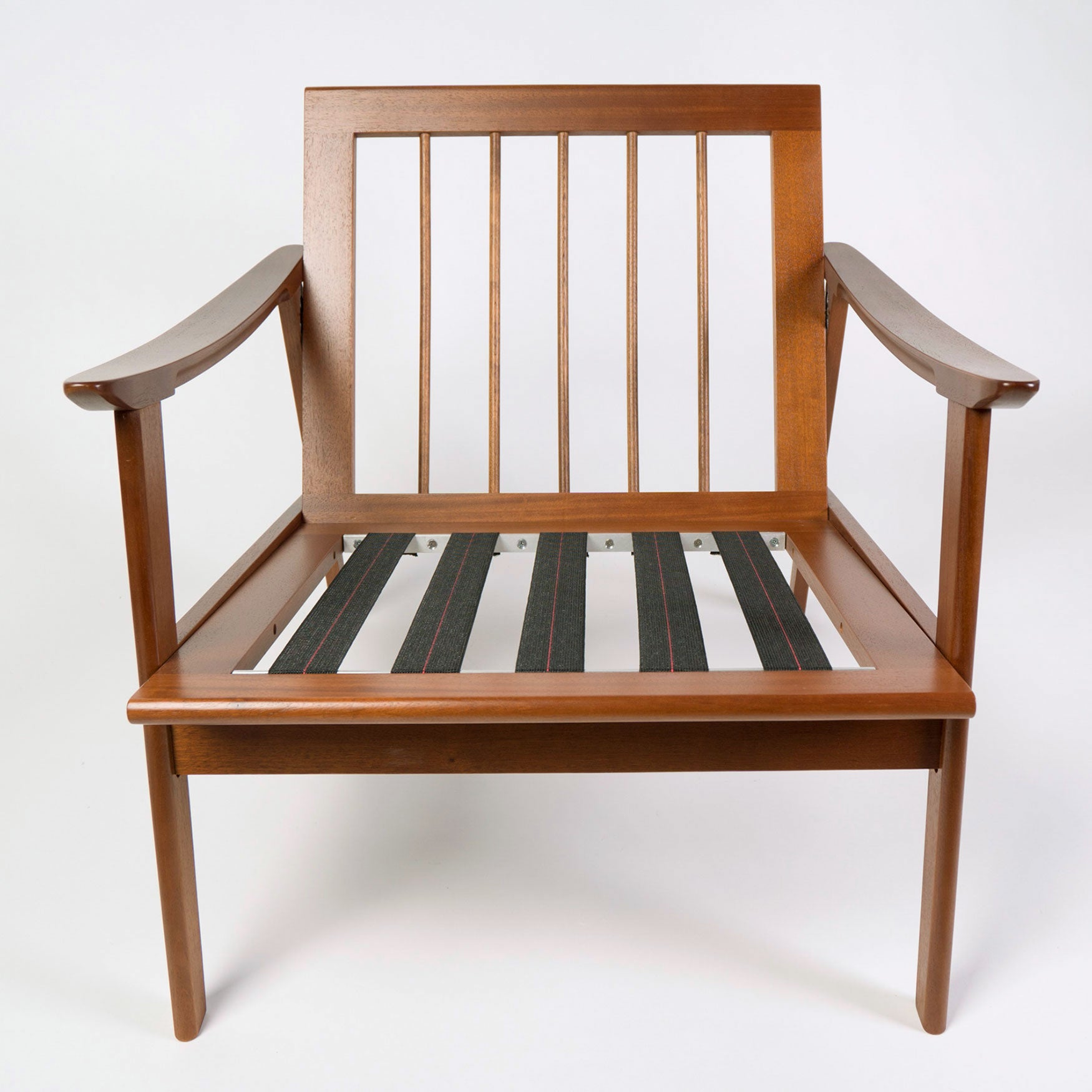 Mahogany handmade wooden engineer's chair