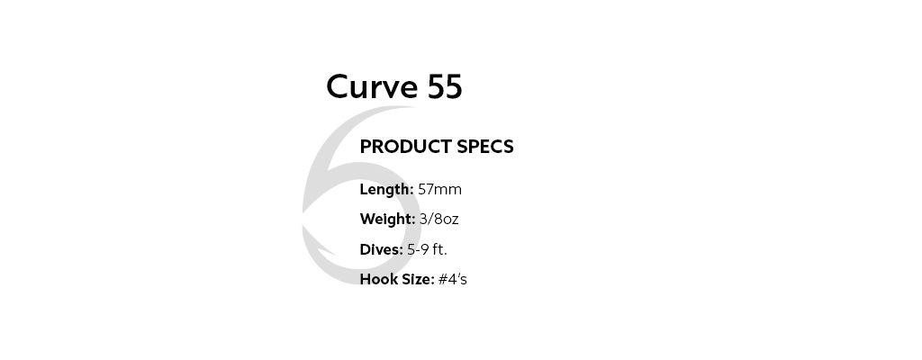 6th Sense Fishing - Curve 55 Crankbait