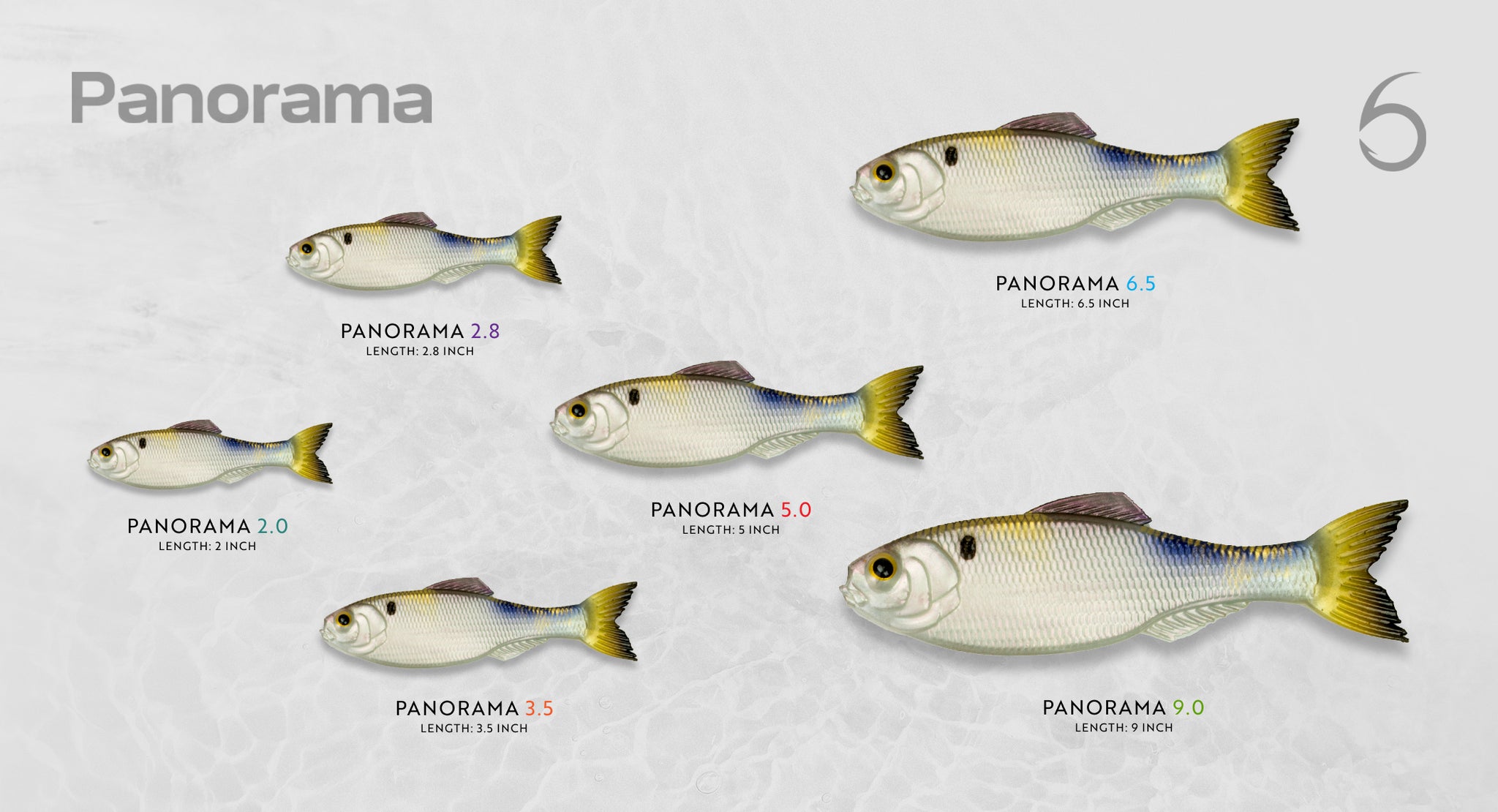 6th Sense Fishing - Soft Plastics - Panorama