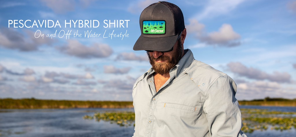 6th Sense Fishing - Pescavida Hybrid Button-Down Fishing Shirts