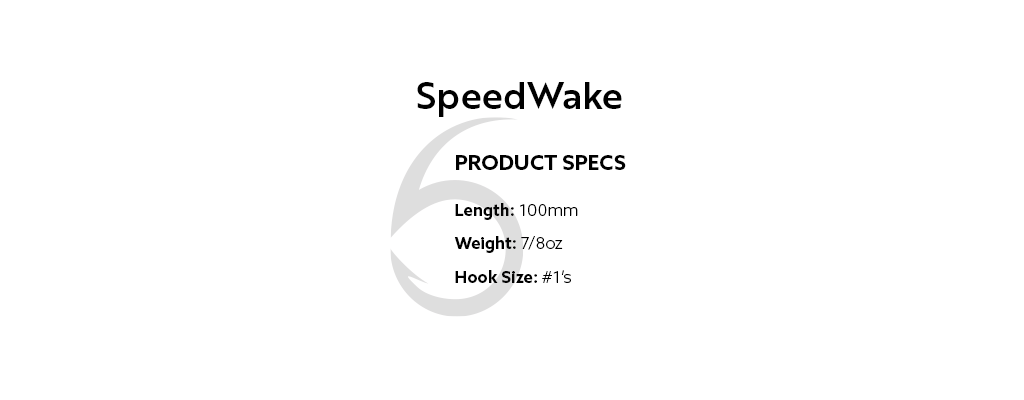When it comes to covering water & generating reaction strikes, our Speed  Wake is a must-have, #6thsense #6thsensefishing #speedwake