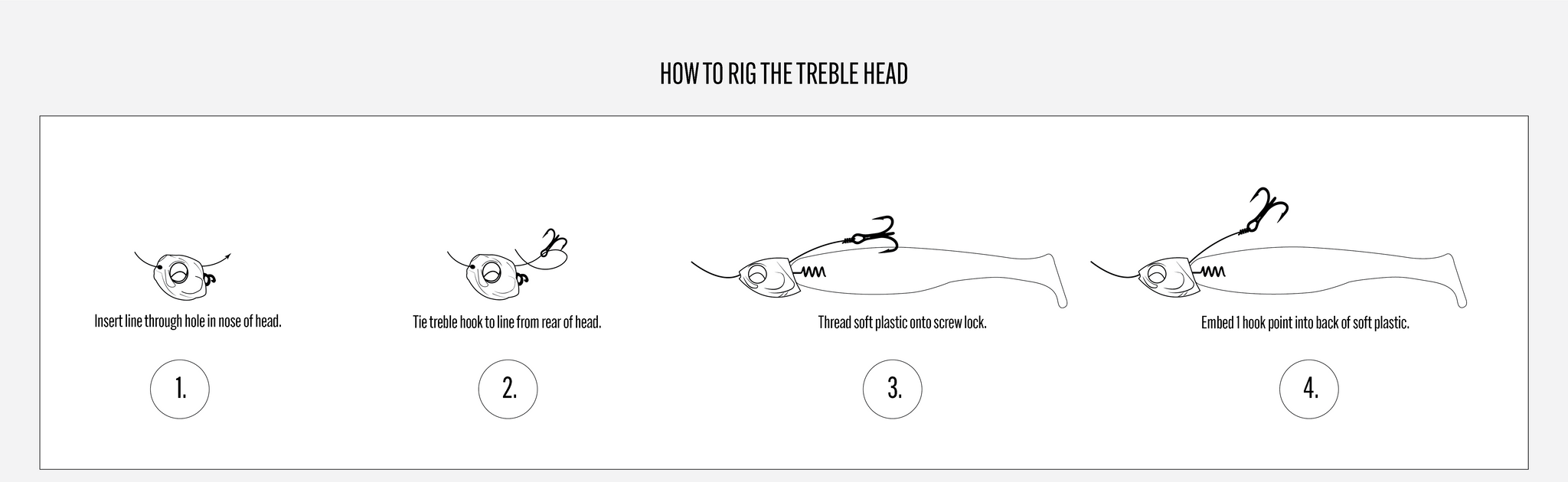 6th Sense Fishing - Terminal Tackle - Treble Head