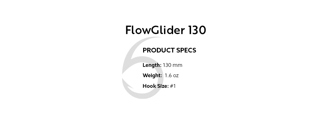 6th Sense Fishing - Swimbait - Flow Glider 130