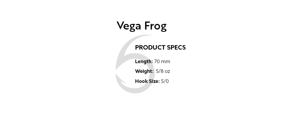 6th Sense Vega Frog 70 Sneaky Ghost