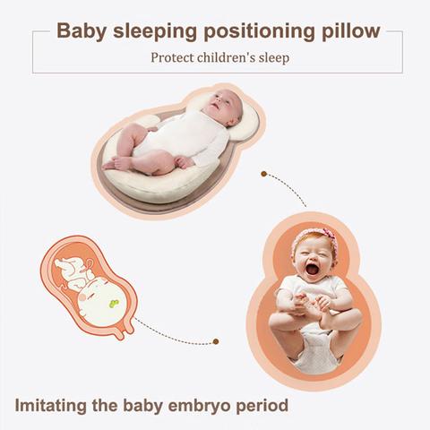 Baby positioning sleeping pillow - portable baby bed