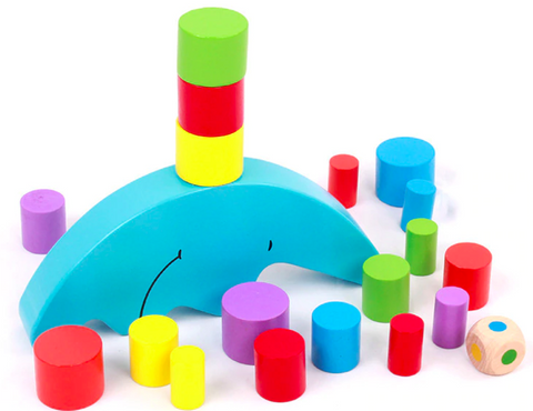 Moon Equilibrium & Color Learning Toy