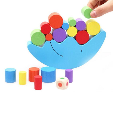 Moon Equilibrium & Color Learning Toy
