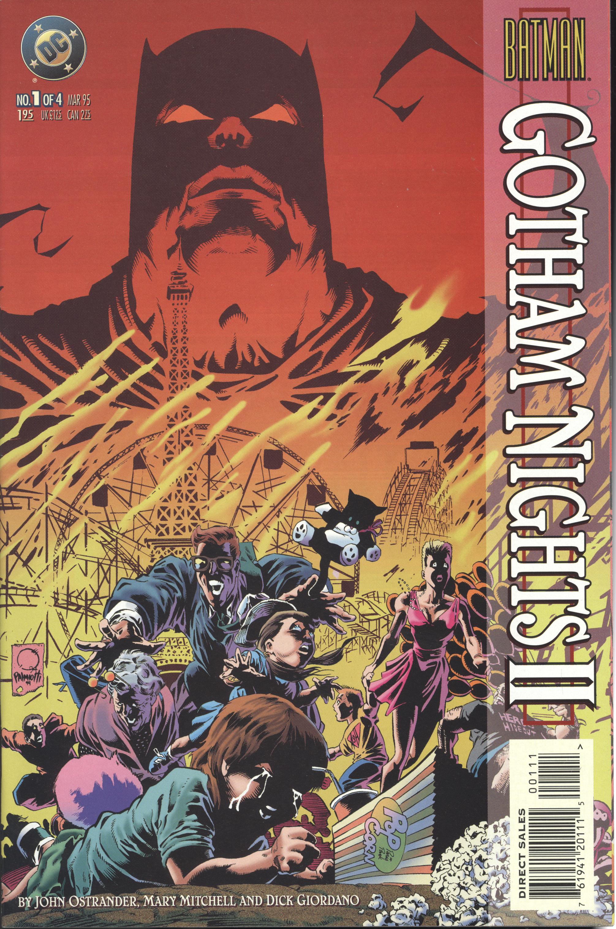 BATMAN: GOTHAM NIGHTS II (1995 DC Comics) #1-4 COMPLETE SET – Casablanca  Comics