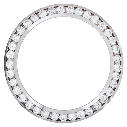 34mm diamond bezel