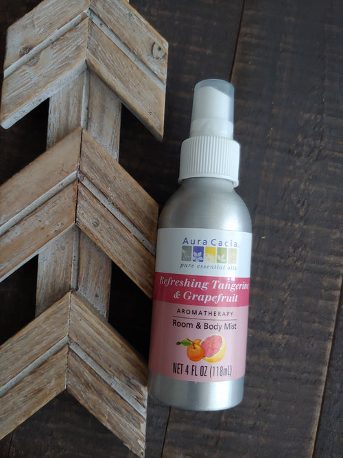 Tangerine + Grapefruit Aromatherapy Home and Body Mist ll Room Spray