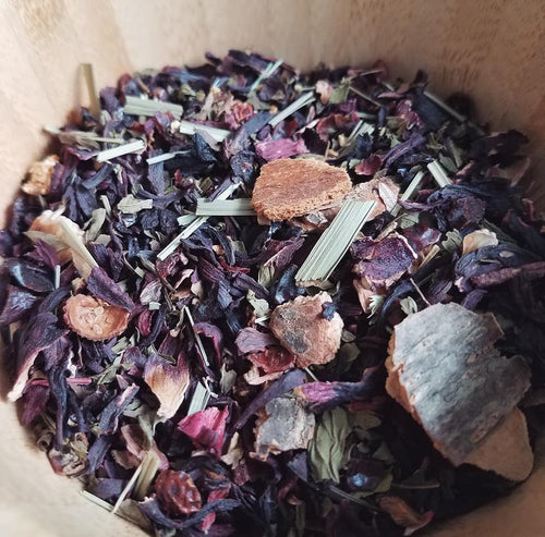 Healthy Hibiscus Tea Blend ll Organic Herbs