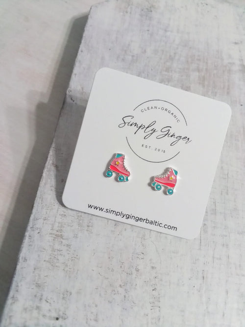 Cactus Plant Life Earrings ll Sterling Silver Studs ll Little Girls Earrings ll Birthday Gifts