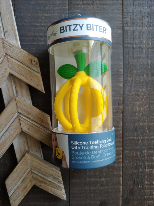 Bitzy Biter Lemon Ball ll Teether