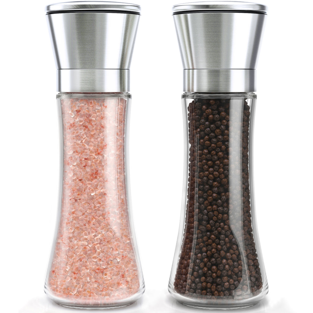 tall salt and pepper grinders