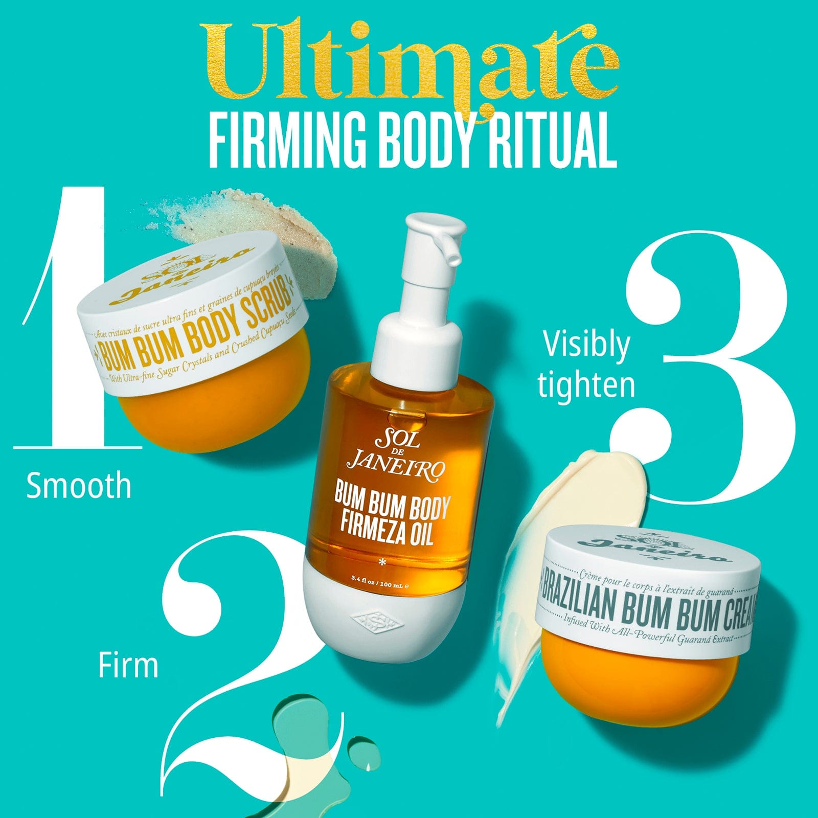 ik zal sterk zijn woordenboek Wreed Ultimate Firming Ritual Bundle | Sol de Janeiro