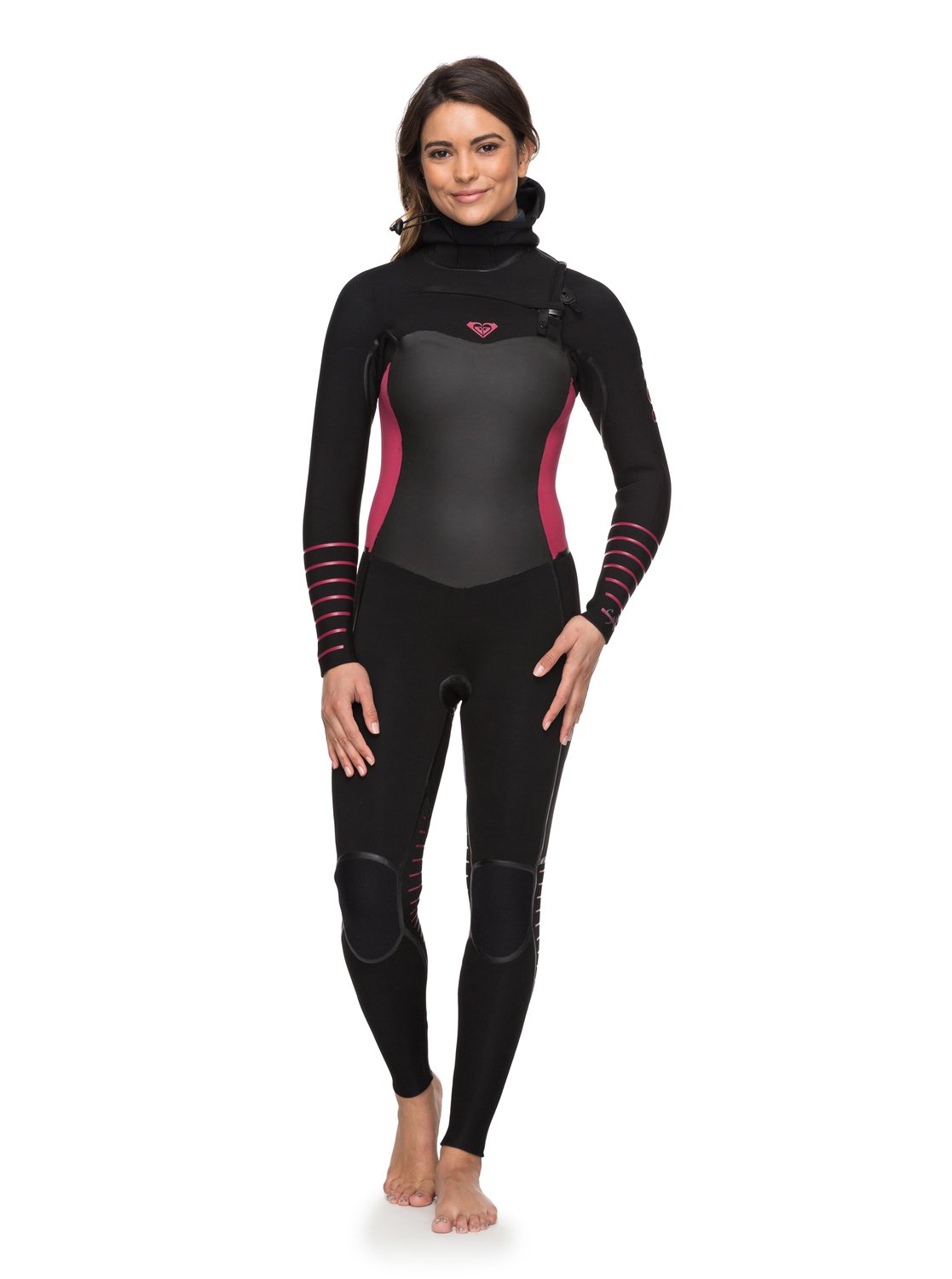 Roxy Syncro Plus 5/4/3mm Hooded Wetsuit - Chest Zip – Urban Surf
