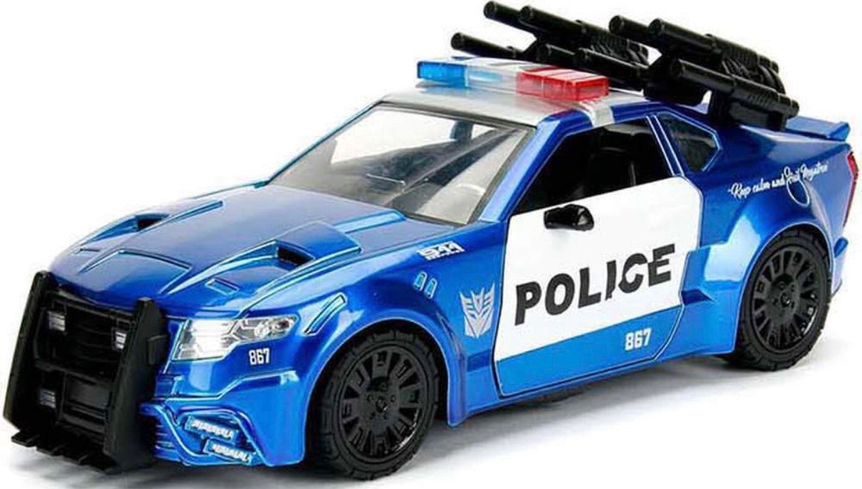 transformers ford mustang police car