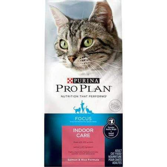 Purina Pro Plan Focus Indoor Care Adult Dry Cat Food, Salmon & Rice, 7 —  EasyBins