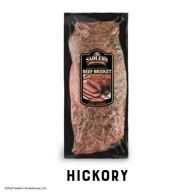Sadler's Smokehouse Tendersplit Fully Cooked, Sliced Hickory Beef Bris —  EasyBins