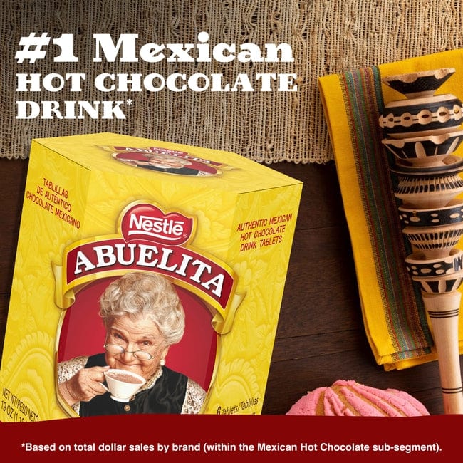 Abuelita Authentic Mexican Hot Chocolate Drink Tablets 19 Oz — EasyBins