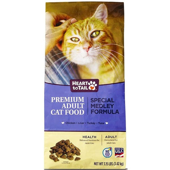 Heart To Tail Special Medley Dry Cat Food — EasyBins