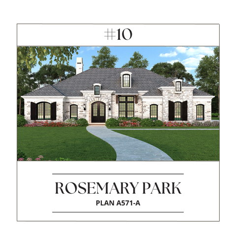 Rosemary Park Best Selling Ranch House Plan Empty Nesters