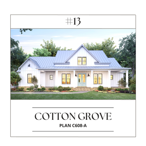 Cotton Grove Best Selling House Plan
