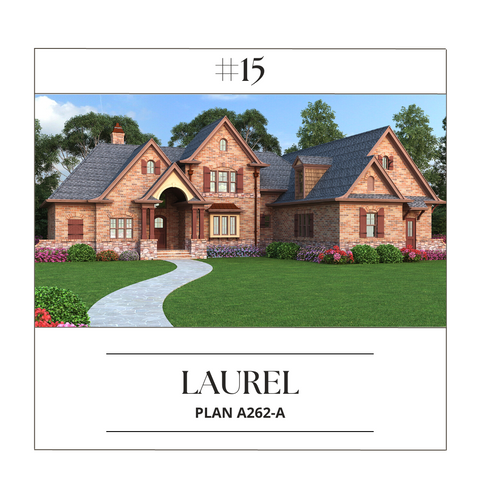 Laurel House Plan Archival Designs Best Selling Construction Plans