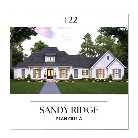 Sandy Ridge Best Selling Southern Floor Plan 