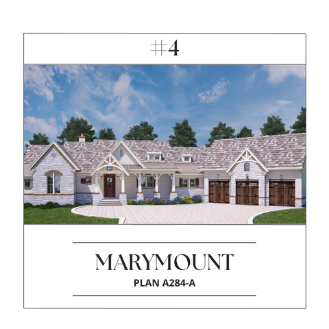 Marymount House Plan / Best Selling Floor Plan / Archival Designs