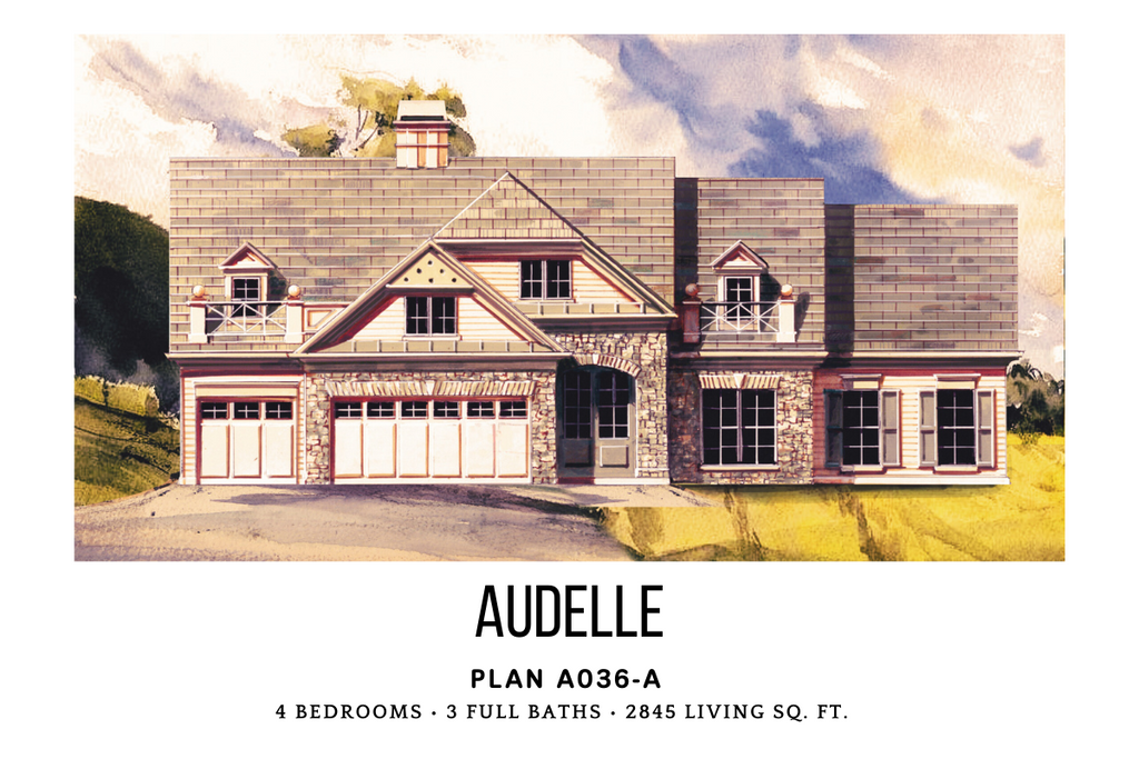 Audelle / Multi-generational House Plan / Archival Designs