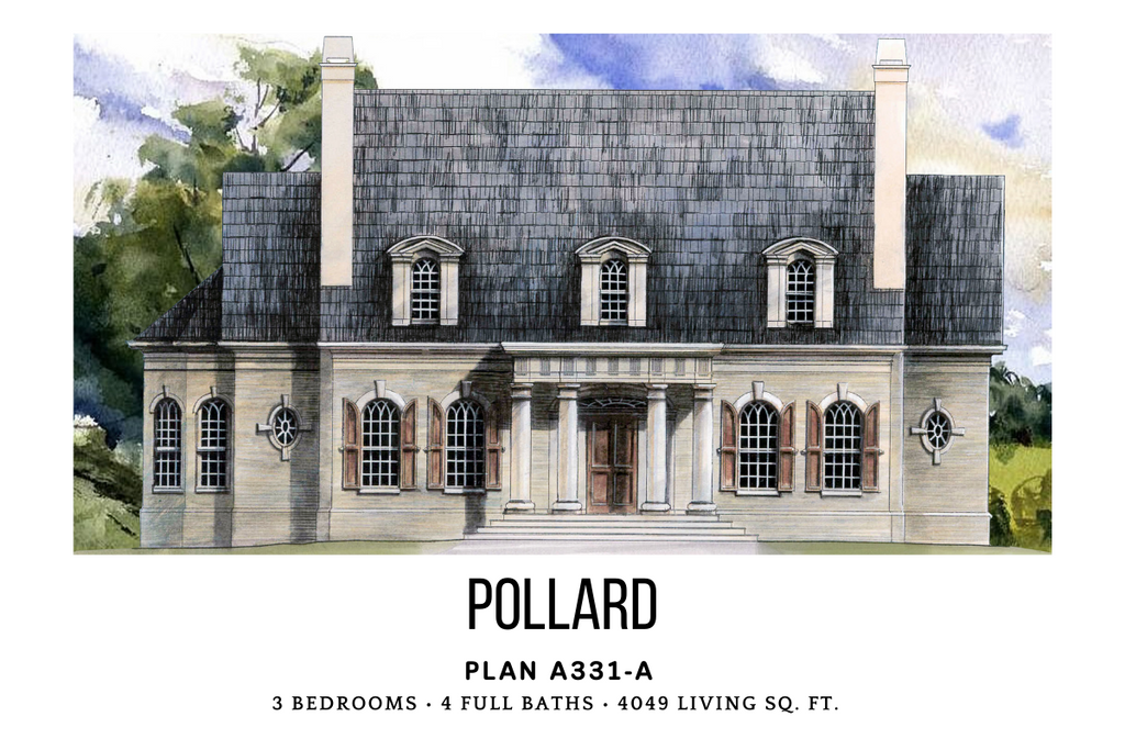Pollard / Multi-generational House Plan / Archival Designs