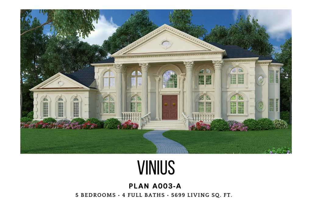 Vinius / Multi-generational House Plan / Archival Designs