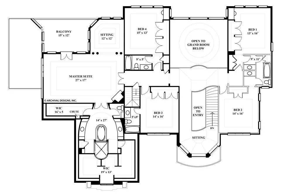 Barons Court European House Plans Luxury House Plans