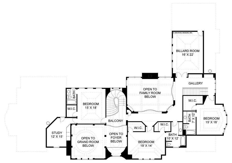 Buckingham House Plan