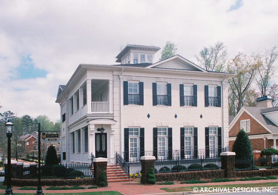 Charleston | Traditional House Plans | Luxury House Plans – Archival