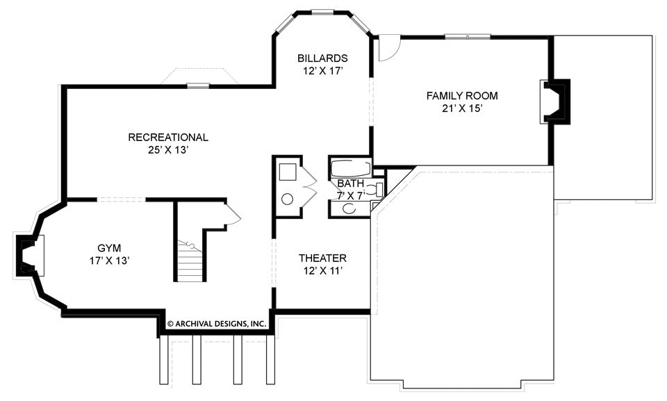 Chestnut Street Traditional Home Plan Colonial House