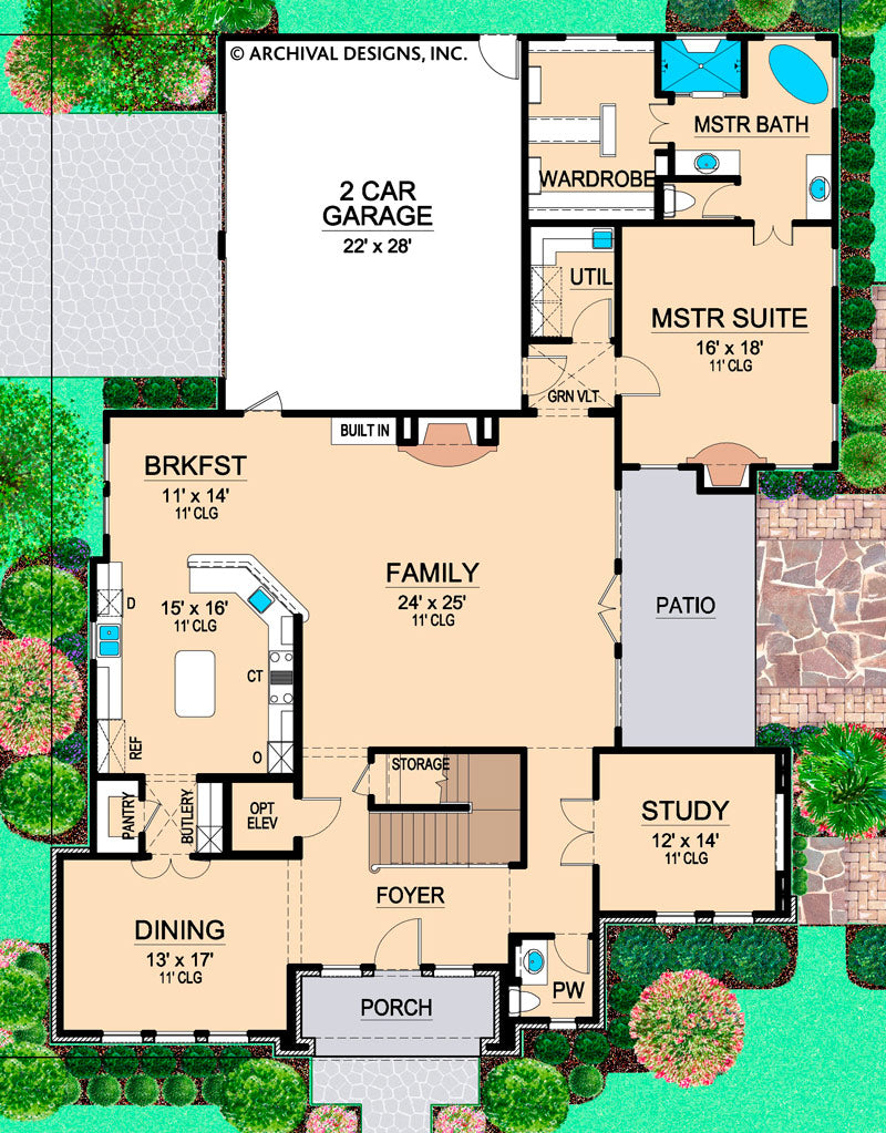 vice president house layout