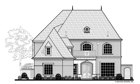  Danville  Deux Narrow House  Plan  Courtyard House  Plan  