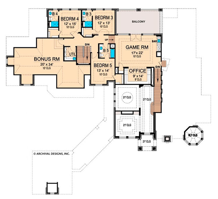 Eisenhower Estate House Plans Luxury Floor Plans