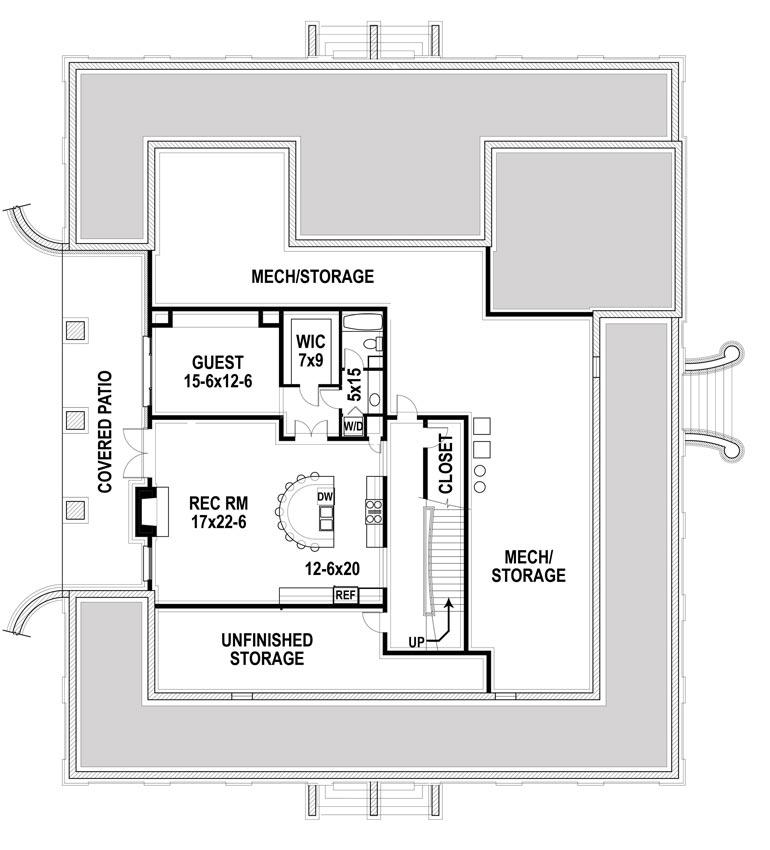 Houmas Place House Plan Multigenerational House Plan