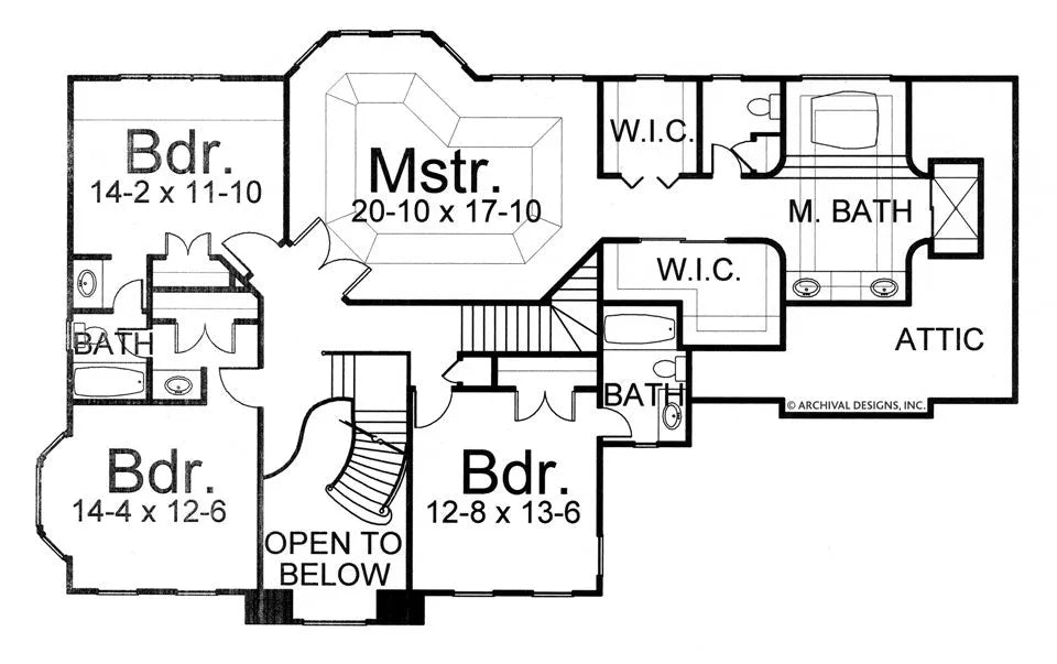 Kendall Hall House Plan Archival Designs