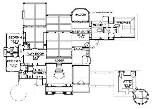 Kingsbridge | Residential House Plans | Mansion House Plans