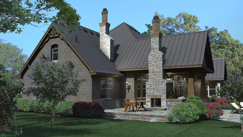  La  Meilleure  Vie  Craftsman House  Plans  Ranch House  
