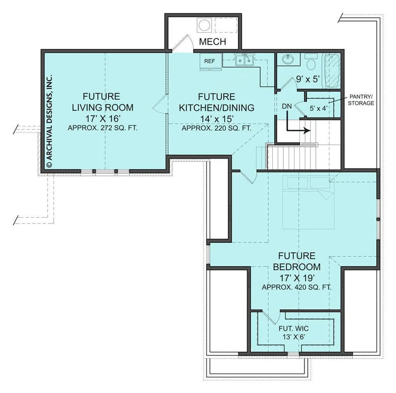  Laurel  Ranch Floor Plans  Empty Nester House  Plans  