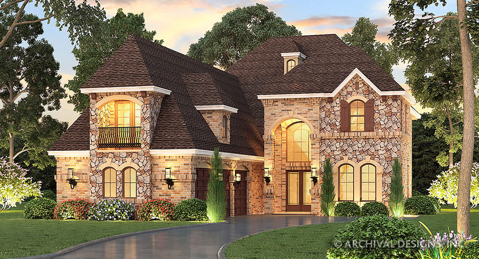  Danville  Narrow House  Plan  Luxury House  Plan  