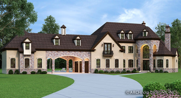 French And European House Plans By Archival Designs