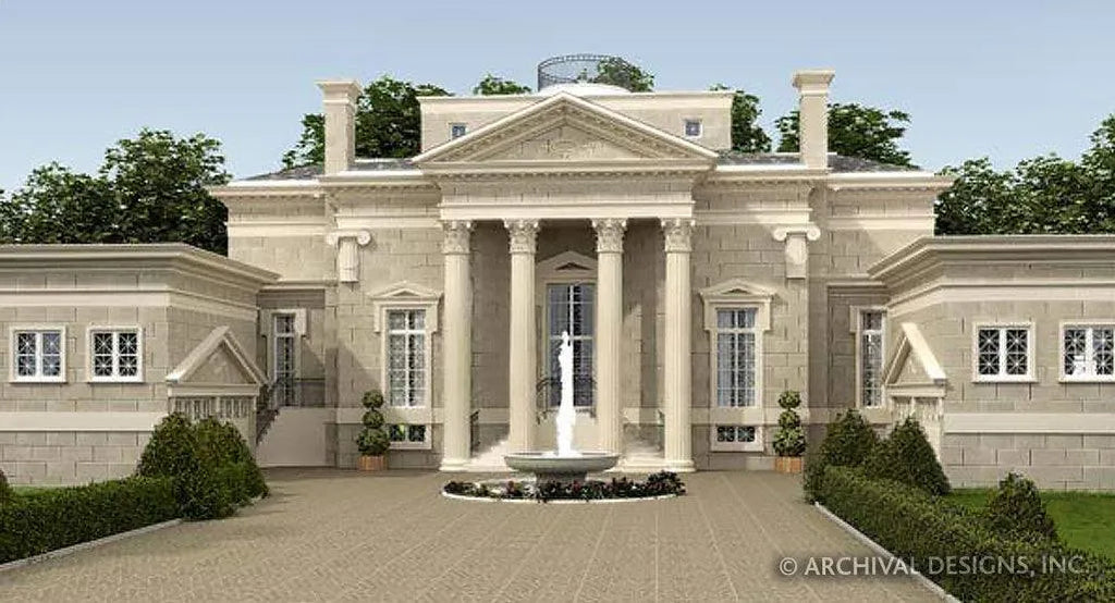 Classical House Plans Stock House Plans Archival Designs Inc