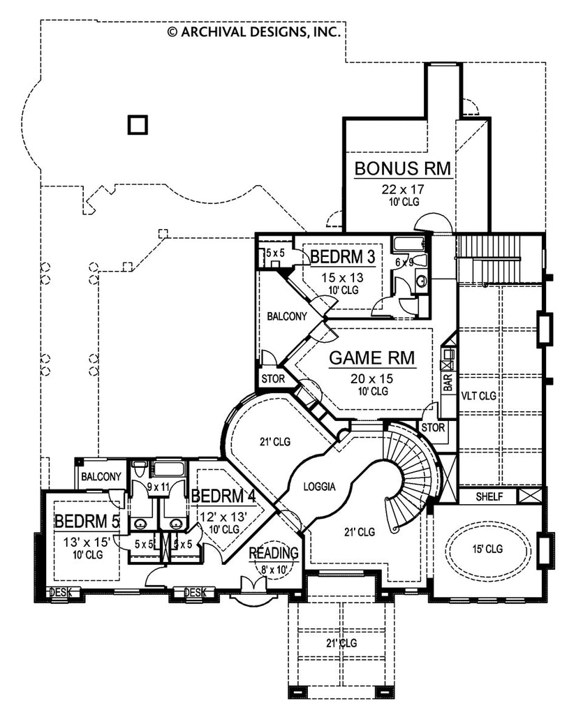 Malmaison Mansion House Plans Luxury House Plans