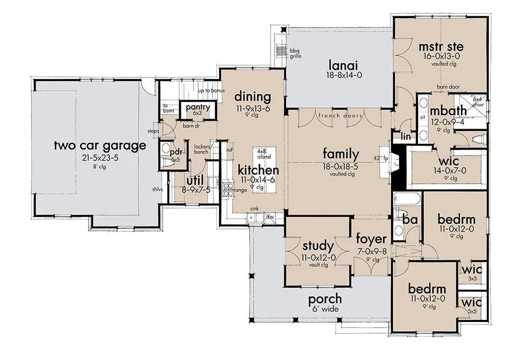 Mill Creek Cottage House Plan Farmhouse Plan Cottage